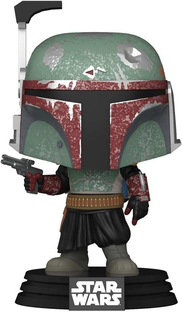 Funko Pop! Star Wars: The Mandalorian - Boba Fett - Vinyl-Sammelfigur - Geschenkidee - Offizielle Ha
