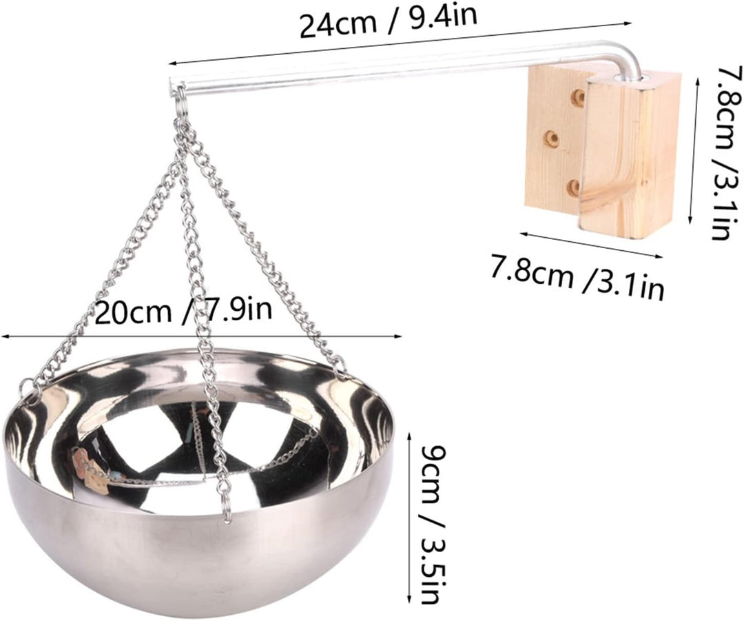 Watris Veiyi 20cm Verdampferschale Sauna, Saunazubehör, Aromaschale Für Sauna Geeignet Für Die Aufbe