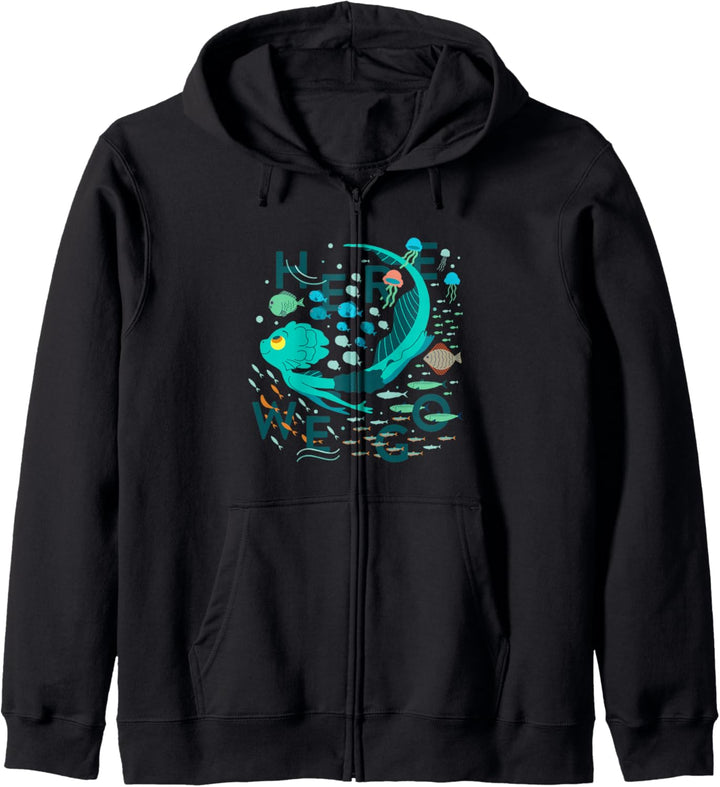 Disney Pixar Luca Here We Go Kapuzenjacke