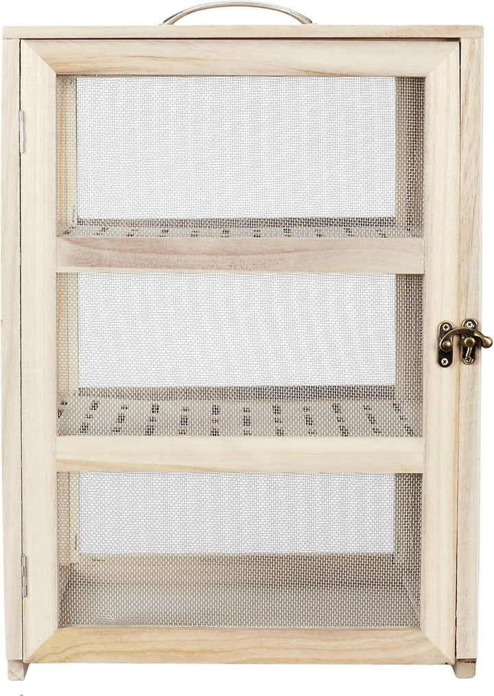 Cook Concept KA4717 Vorratsschrank, für Aufbewahrung, sonstiges Zubehör, Paulownia, 28,2 x 24 x 39 c