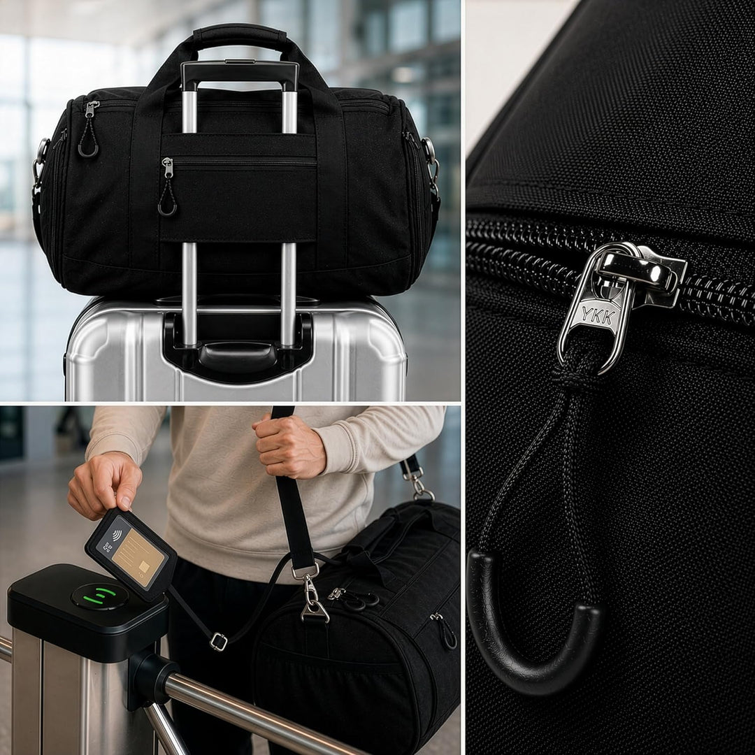 Sporttasche &amp; Reisetasche für Damen und Herren mit Nassfach &amp; Schuhfach - Sporttaschen für Sport &amp; R