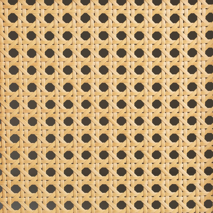 Relaxdays Badezimmerschrank, 3 Fächer, HBT 96,5 x 30 x 30 cm, schmal, MDF, Rattanoptik, Midischrank