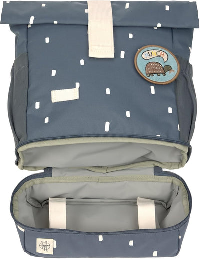 LÄSSIG Kindergartenrucksack Kinderrucksack Rolltop mit Brustgurt wasserabweisend, 11 Liter/Mini Roll