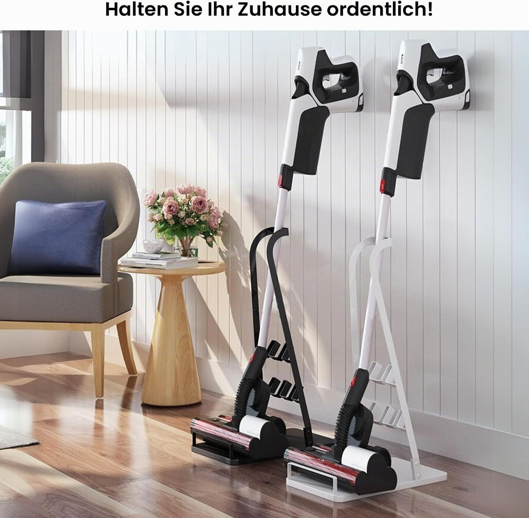 MAGIC SELECT Staubsaugerständer Kompatibel mit Dyson V15, V6, V7, V8, V10, V11. Bodenregal aus Metal