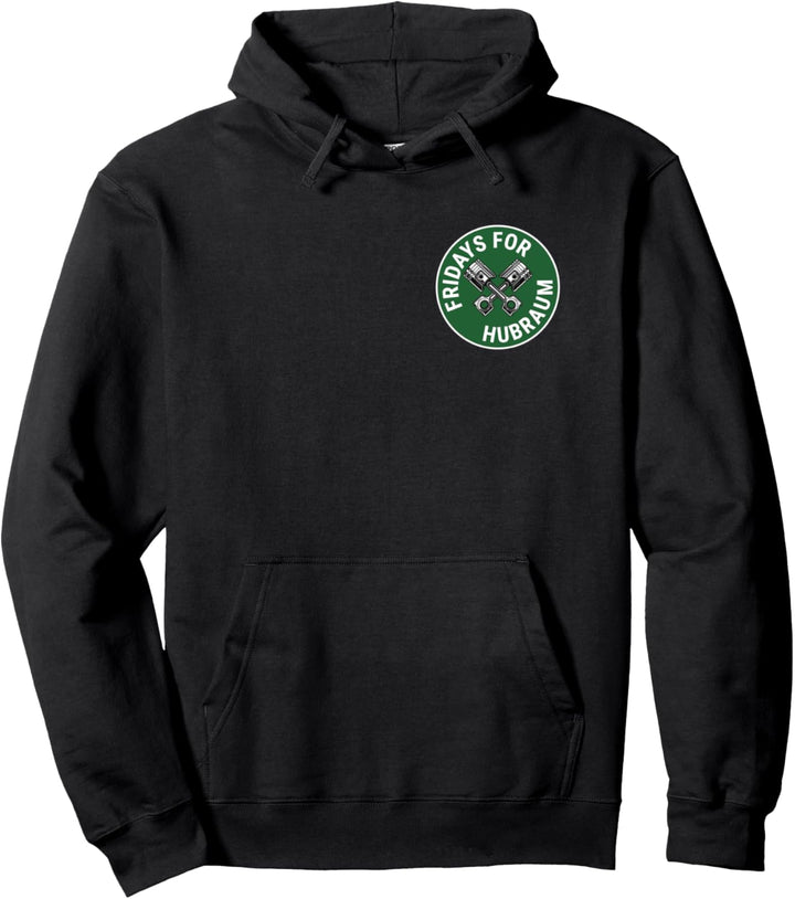 Fridays For Hubraum ZWEISEITIG BEDRUCKTER LOGO Pullover Hoodie