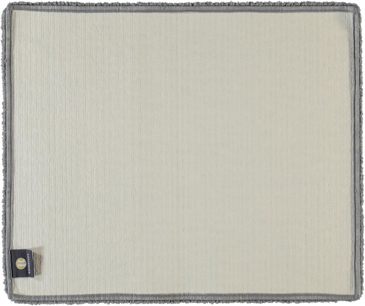 Rhomtuft Badteppiche Square Kiesel - 85 50x60 cm, 50x60 cm