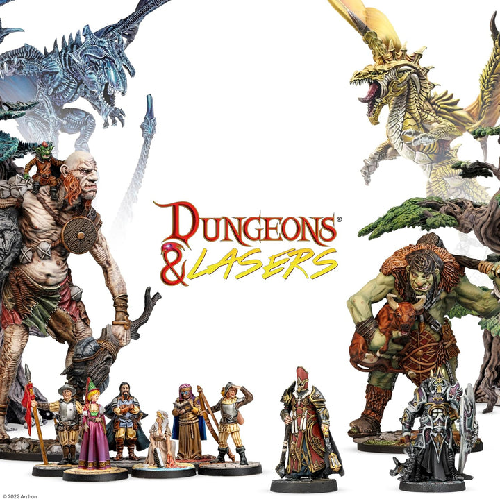 Dungeons &amp; Lasers Deuslair Flying Pirates Luftschiff Miniatur – für DND- und 5E-kompatible RPG-Spiel