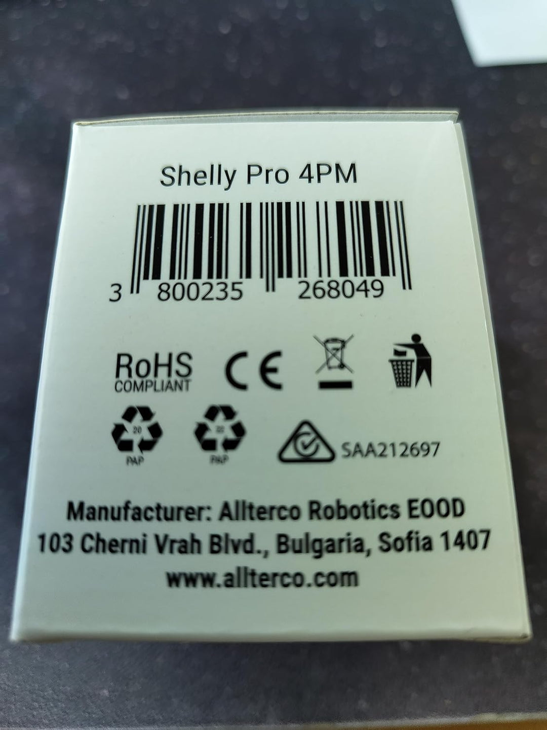 Shelly Pro 4PM V2 Automatisch - Smart Wifi LAN Bluetooth 4 Kanäle, DIN-Schiene, professionell…