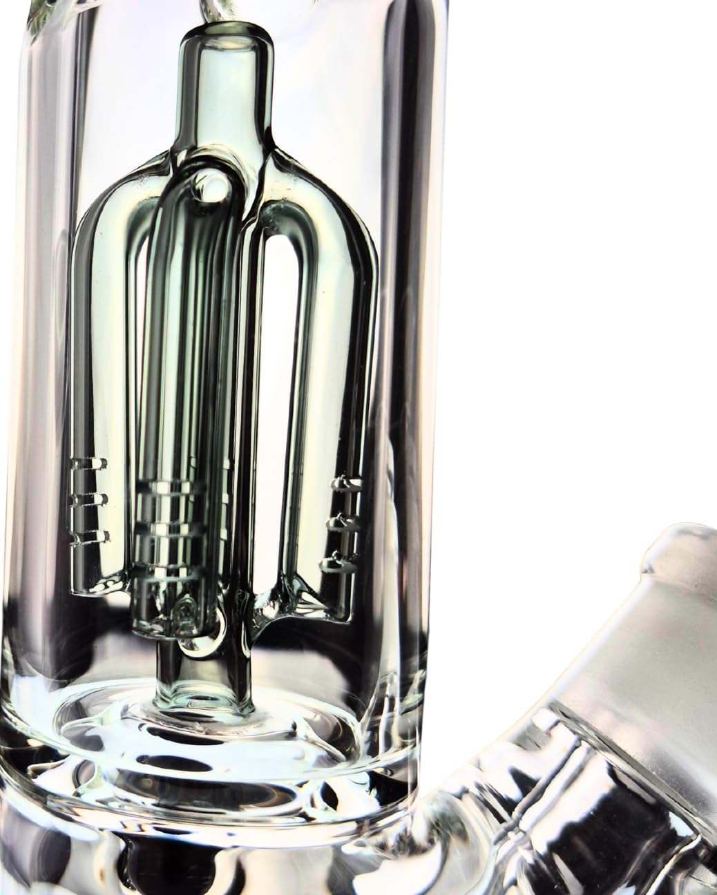 Black Leaf Icebong, 4-Arm Perkolator, grau