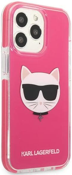 KARL LAGERFELD KLHCP13XTPECPI Hülle für iPhone 13 Pro Max 6,7" hardcase Fuchsie