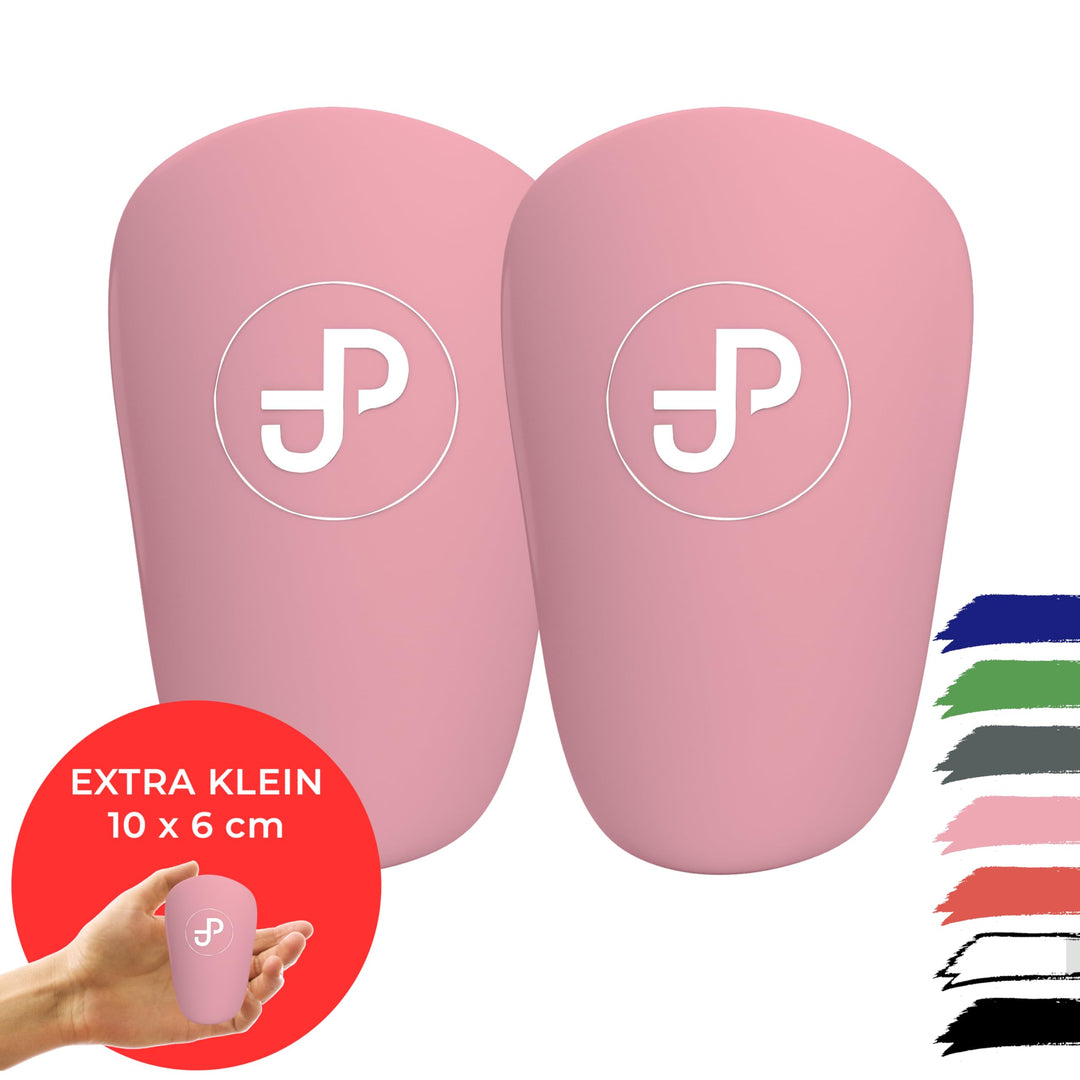 JDP Mini Schienbeinschoner, extra kleine Schienbeinschoner Fussball Herren, Anti-Rutsch Mini Schienb