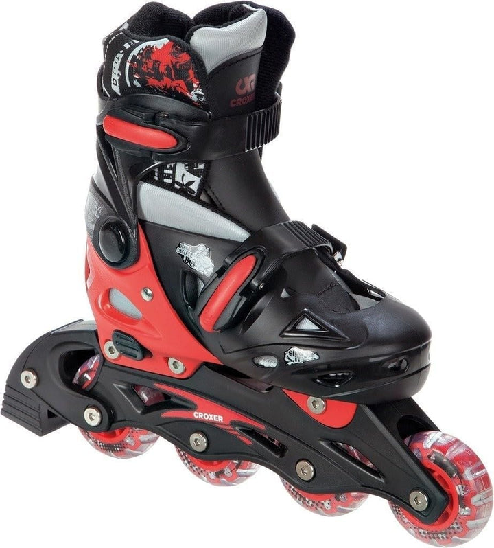 Raven 3in1 Kinder Inlineskates/Triskates/Rollschuhe Balloon verstellbar 33-36 (20 cm-22,5 cm) Singer