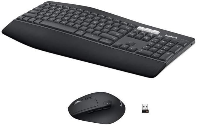 Logitech MK850 Performance Kabelloses Tastatur-Maus-Set, Bluetooth & 2.4 GHz Verbindung via USB-Empf