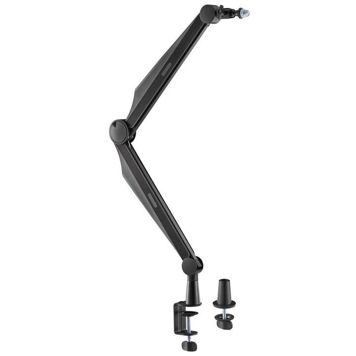 Toboli Mikrofonarm 80cm Gelenkarm Tischhalterung für 3/8" und 5/8" Mikrofone für Studio und Zuhause