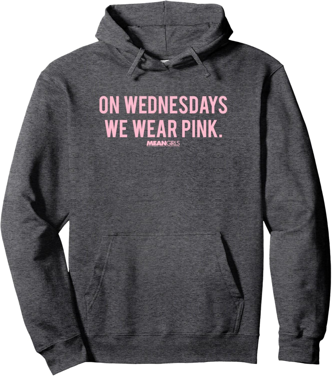 Mean Girls Wednesday Is Pink Day Simple Pullover Hoodie
