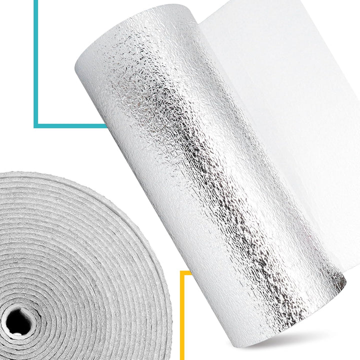 Heizkörper Reflexionsfolie Heizung Isolierfolie 3x0,5x15m Isoliermatte Thermofolie Dämmfolie Wärmere