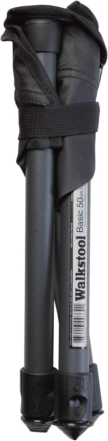 Walkstool - Modell Basic - 3-Beiniger Klapphocker aus Aluminium - Faltbar - 2 wählbare Modelle mit d