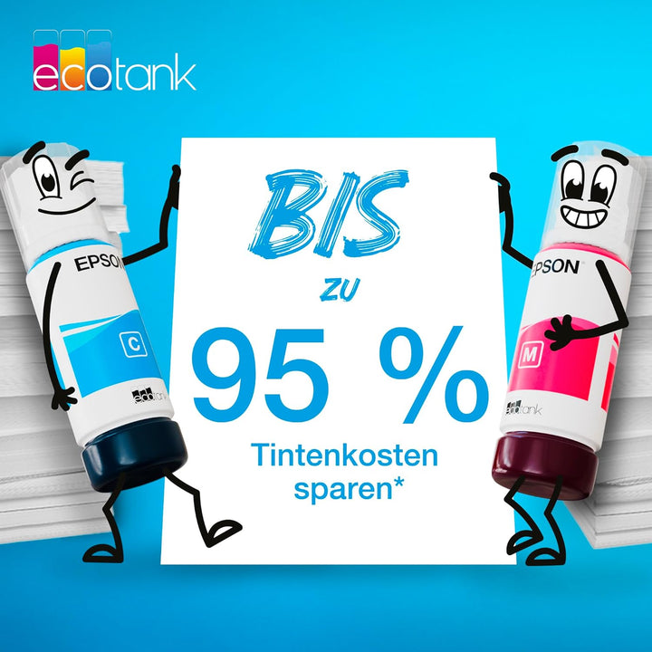 Epson C13T03R640 Tinte (4) Cyan, Magenta, gelb, schwarz 337 ml 25.500 Seiten Flasche EcoTank 102, st