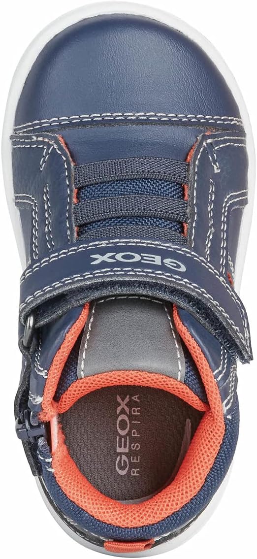 Geox Baby Jungen Stiefel MACCHIA Boy, Kleinkinder Boots,lose Einlage 18 EU, 18 EU