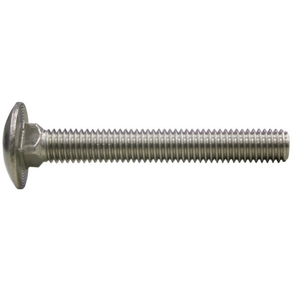 DIN603 Schlossschrauben M6x130 Edelstahl V2A 100 Stk. M6 x 130 mm, M6 x 130 mm