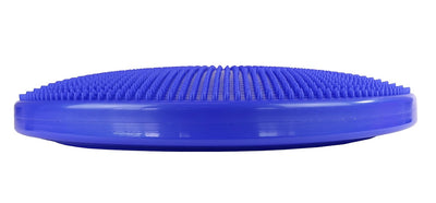 CanDo Balancekissen mit Noppenseite, Sitzkissen, aufpumpbar, Balance Disc, 60 cm Durchmesser, blau 2