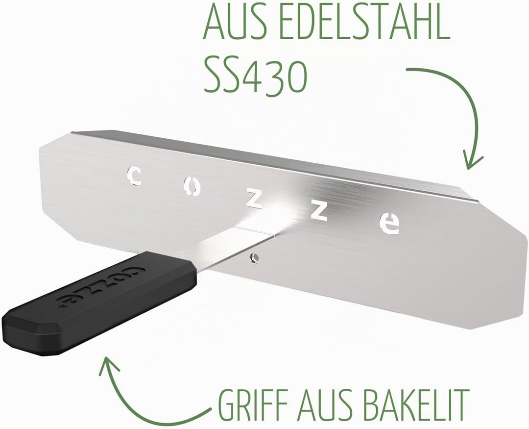 Cozze® Hitzeschild 13" Pizzaofen Edelstahl, Blackone