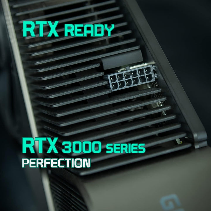 LINKUP - Kompatibel mit NVIDIA RTX3000 Ampere Founders Edition FE GPU┃Teflon-Hochleistungs-Netzteila