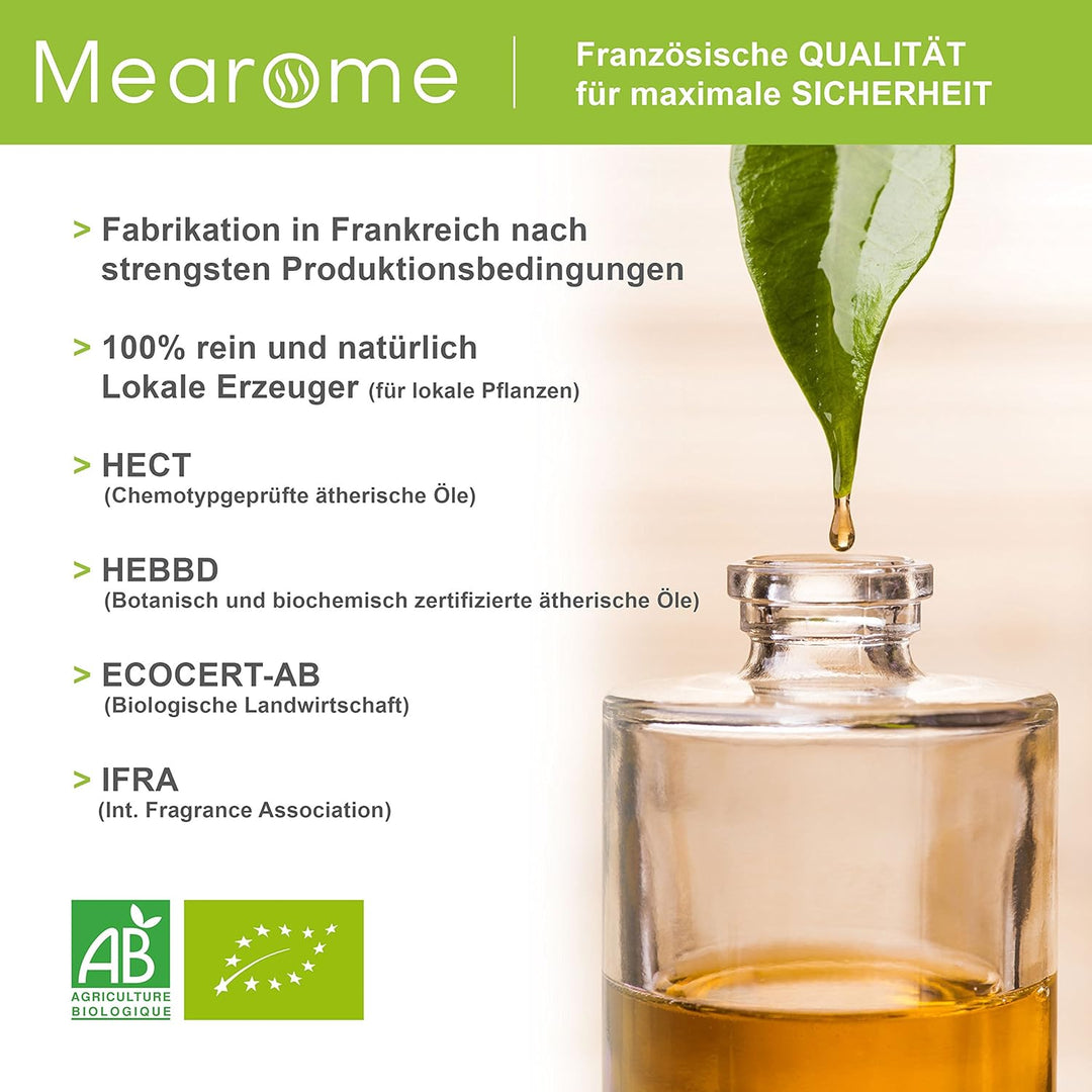 Rosengeranienöl BIO⎟30ml Rosengeranie Ätherisches Öl 100% Naturrein⎟Aromapflege⎟Wohlbefinden – ausgl