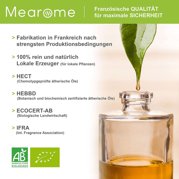 Rosengeranienöl BIO⎟30ml Rosengeranie Ätherisches Öl 100% Naturrein⎟Aromapflege⎟Wohlbefinden – ausgl