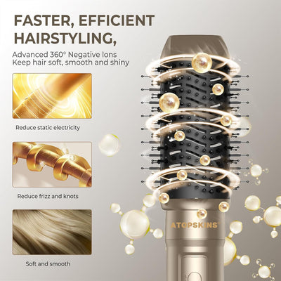Air Styler 6 in 1 Hair Styler mit Haartrockner, Locken, Haarbürste, Haarbürste, Glättbürste, Magic S