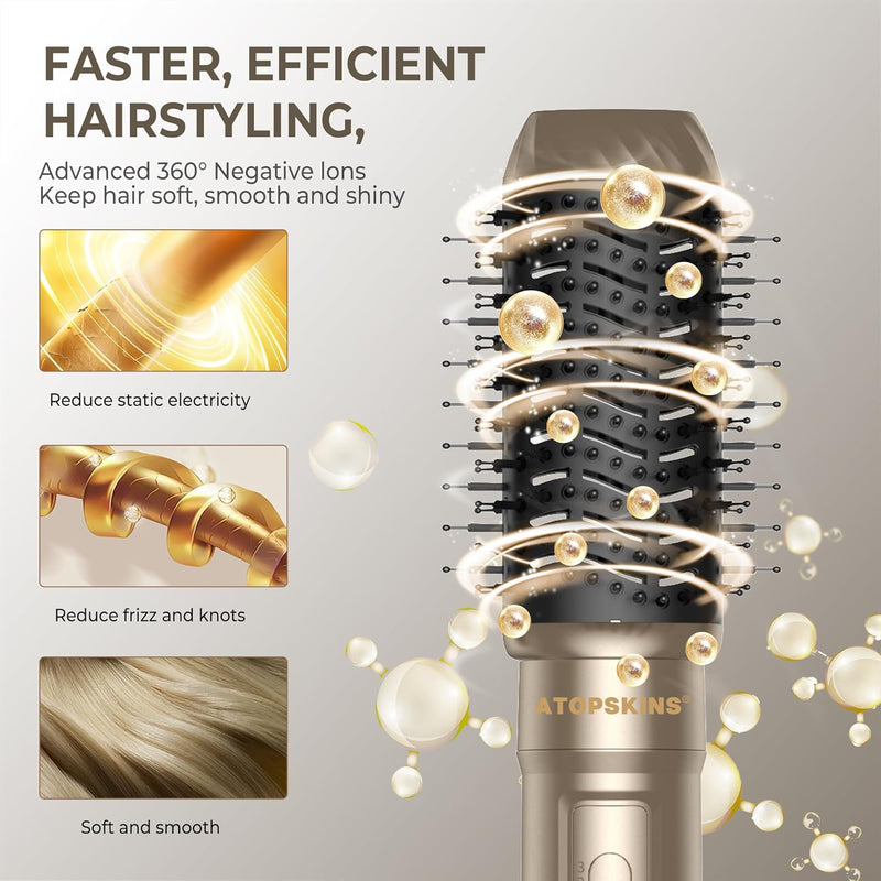 Air Styler 6 in 1 Hair Styler mit Haartrockner, Locken, Haarbürste, Haarbürste, Glättbürste, Magic S