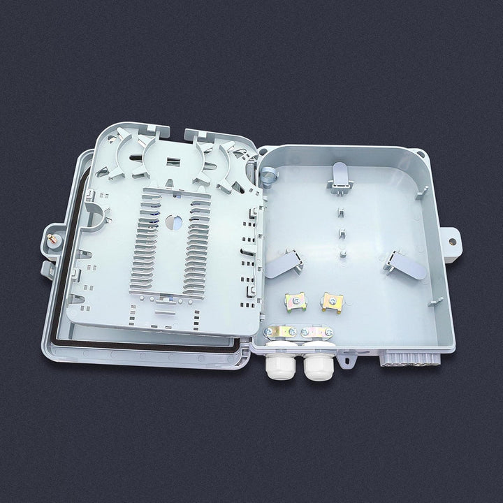 PNGKNYOCN 12 zentrale Faser Verteilerbox, FTTH Faser Abschluss Splitter Box, Geeignet für Innen Auss
