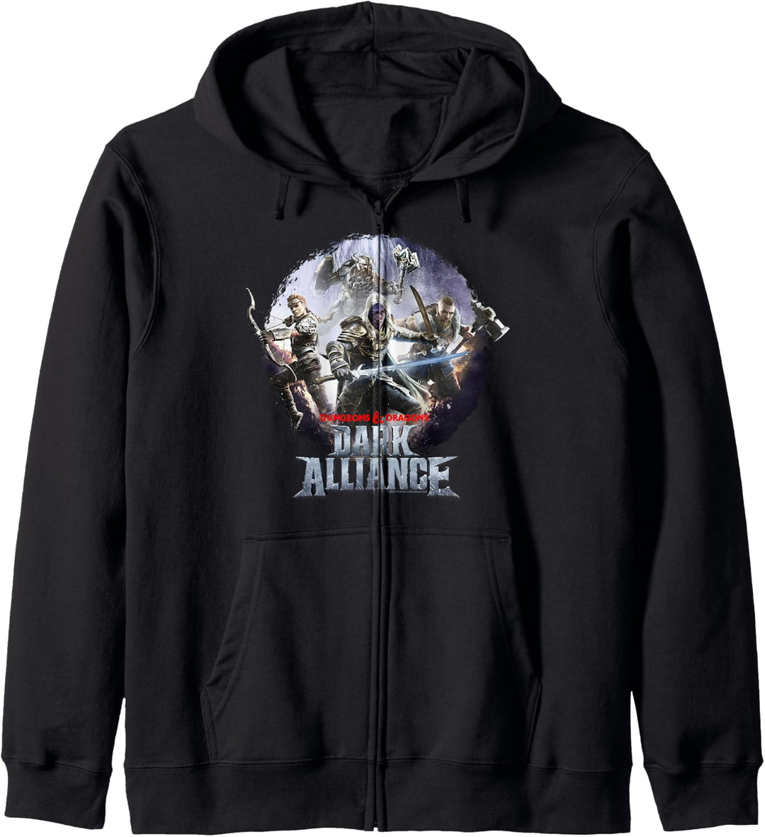 Dungeons &amp; Dragons Dark Alliance Group Shot Circle Lock Up Kapuzenjacke