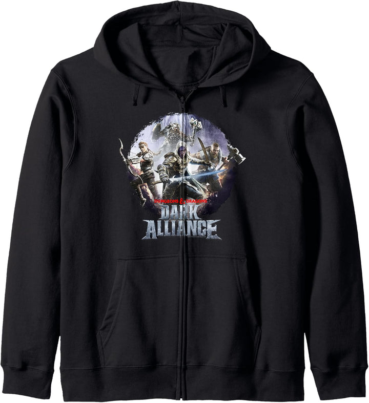 Dungeons &amp; Dragons Dark Alliance Group Shot Circle Lock Up Kapuzenjacke