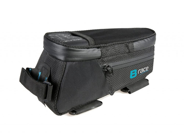 B-RACE Unisex – Erwachsene RAHMENTASCHE BIKEPACKING OBERROHR 1.5L, BLAU