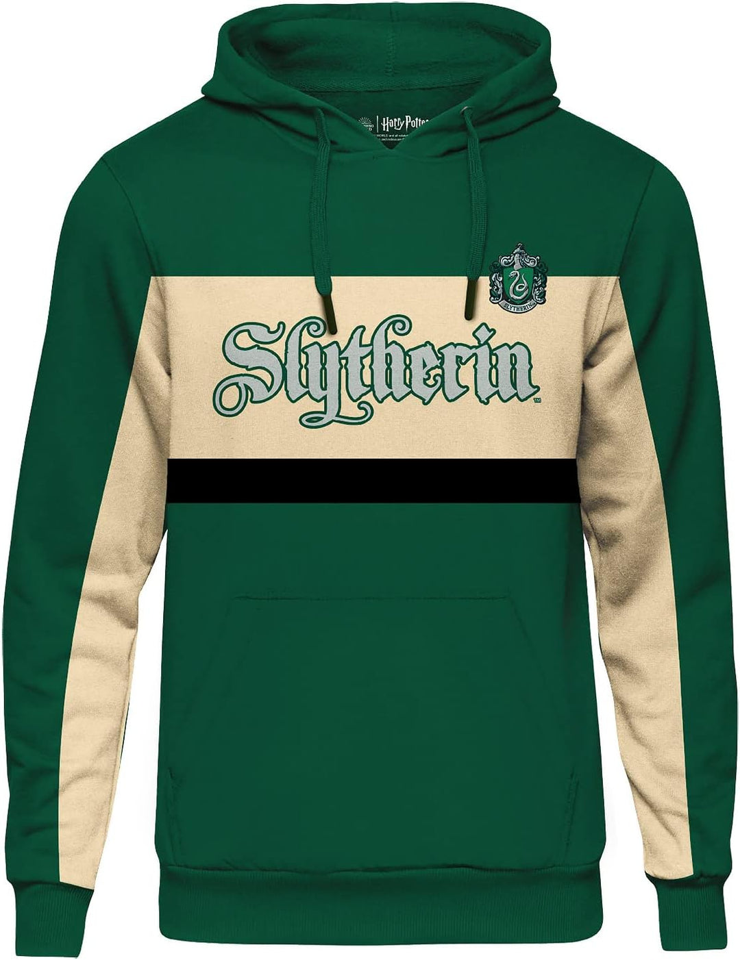 Harry Potter Hoodies mit verschiedenen Team Motiven für Herren Damen Unisex Baumwolle M Slytherin, M