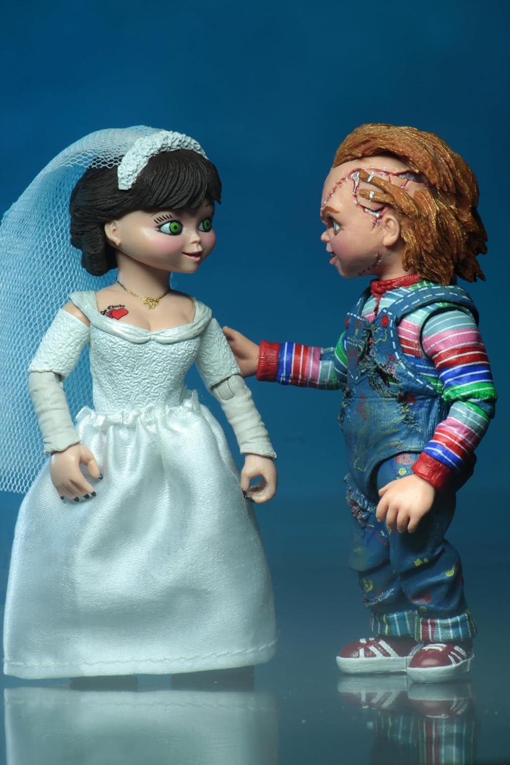 Chucky NECA42114 Chucky & Tiffany Actionfigur, bunt, 42114, 10 centimeters