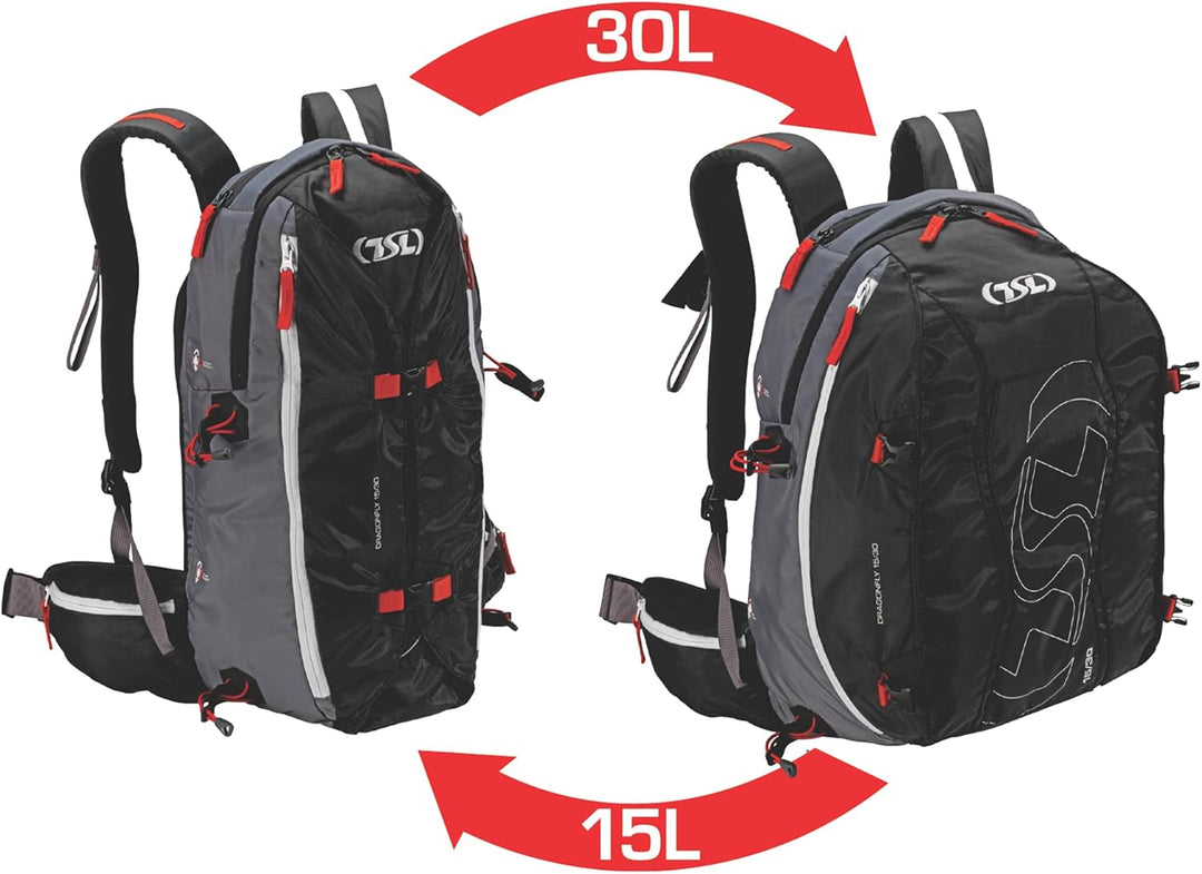 TSL Unisex Dragonfly 15/30 Rucksack 50 x 25.5 x 23.5 cm, 30 Liter Grau, 50 x 25.5 x 23.5 cm, 30 Lite