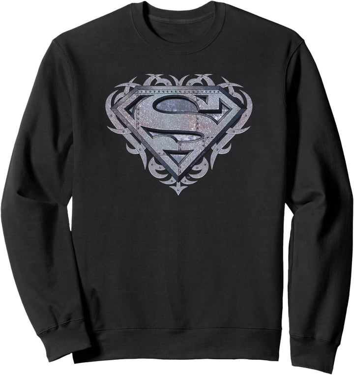 Superman Tribal Steel Shield Sweatshirt