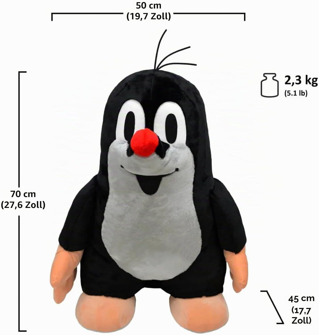 Trullala Plüschfigur, der kleine Maulwurf riesig, aus der &