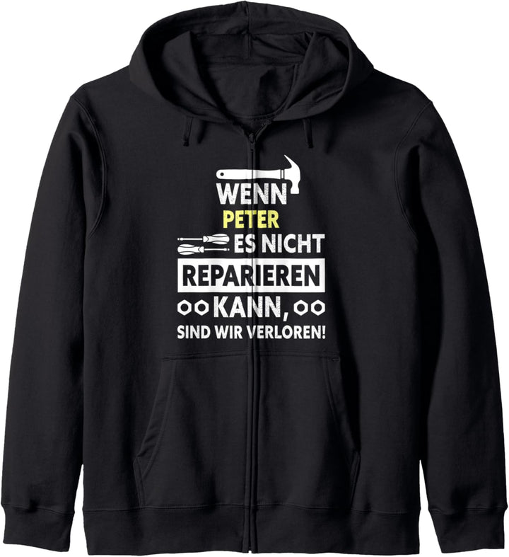 Wenn Peter es nicht reparieren kann… Kapuzenjacke