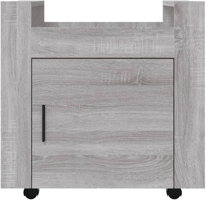 vidaXL Bürowagen, Rollcontainer mit viel Stauraum, Rollschrank für Wohnzimmer Büro Schlafzimmer, Bür