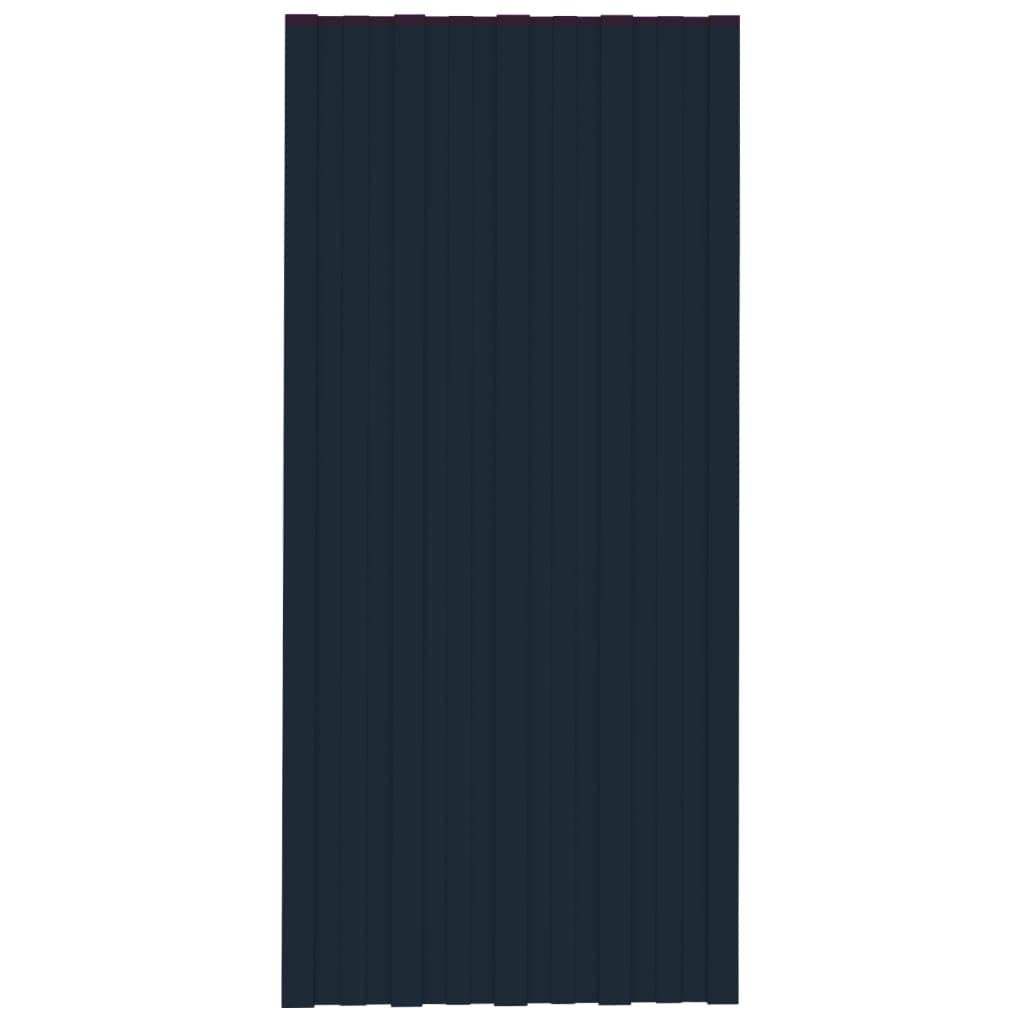 vidaXL 36x Dachpaneele Trapezblech Dachplatten Dachblech Trapezbleche Profilblech Metallblech Stahlb