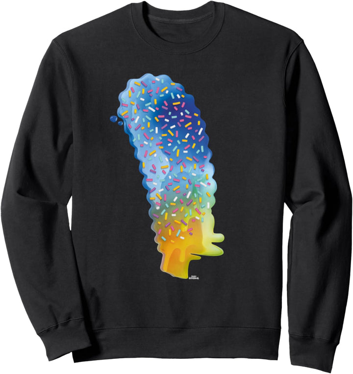 The Simpsons Marge Simpson Sprinkles Head Sweatshirt