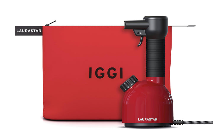 Laurastar IGGI Travel Edition Tragbarer Dampfglätter – Kompakter Handsteamer zum Glätten & Auffrisch