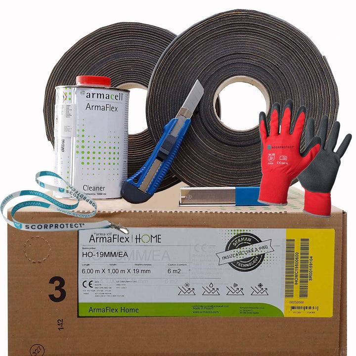 original Armaflex Home Camper-Ausbau-Set 2 + Scorprotect Schlüsselband