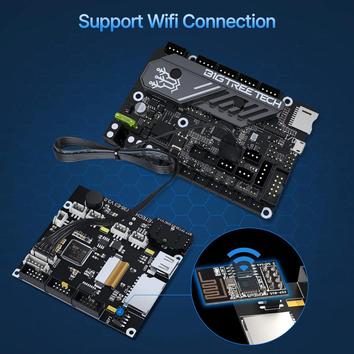 BIGTREETECH SKR Mini E3 V3.0 Steuerplatine + TFT35 E3 V3.0.1 Touchscreen Display 32-Bit Silent Board