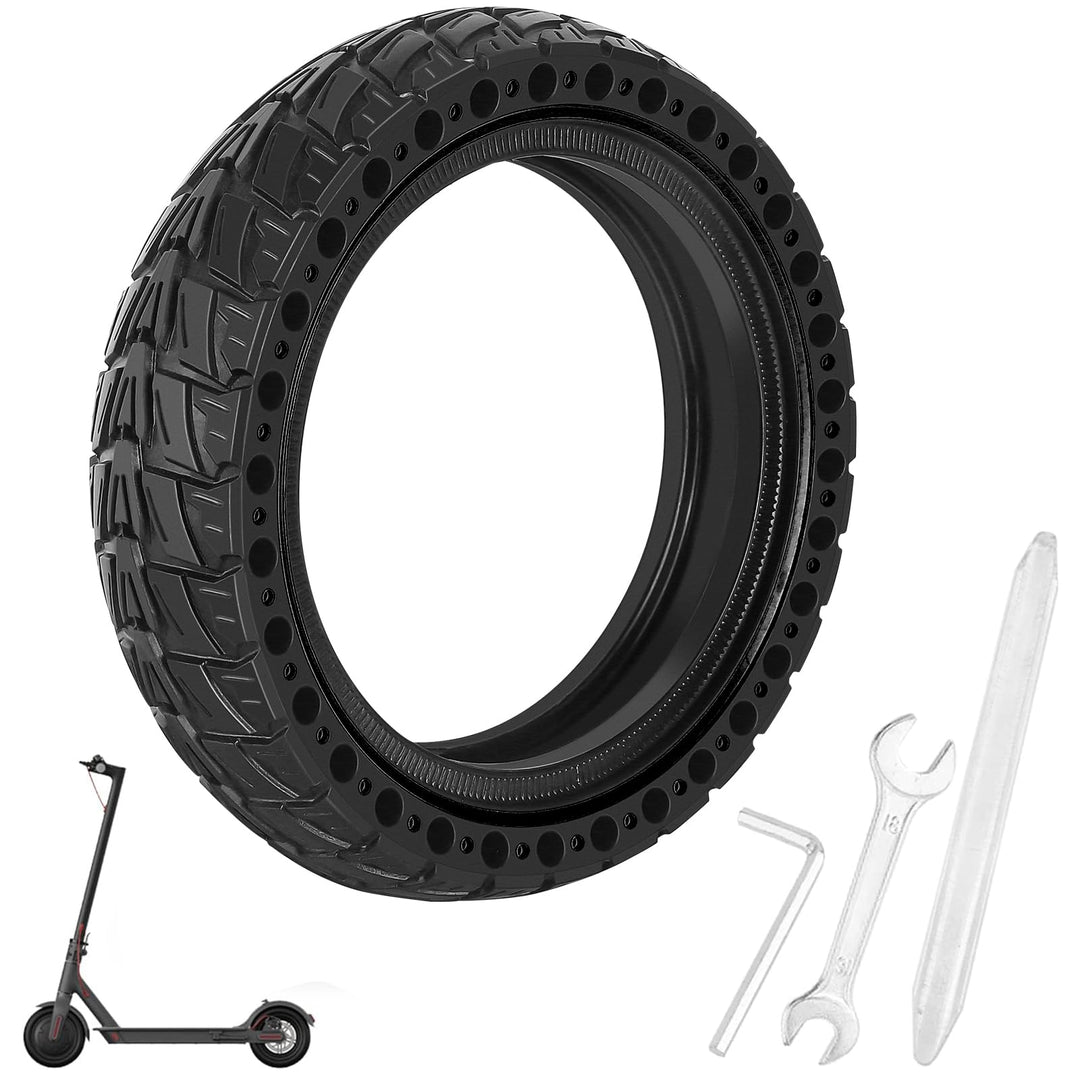 E Scooter Vollgummireifen, 8,5 Zoll Ersatzreifen Solid Reifen mit 3 Montagewerkzeug, 8 1/2 x2 Vollgu