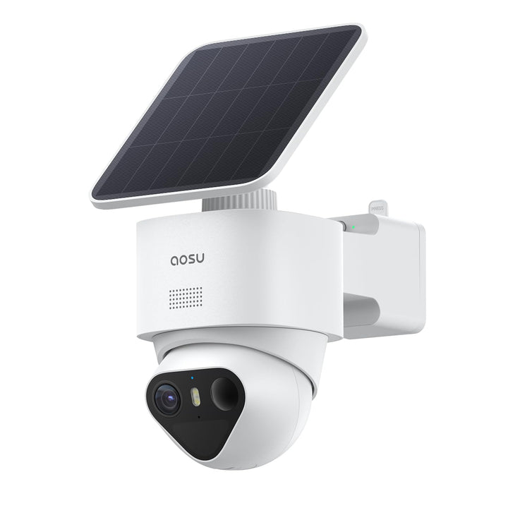 aosu T2 Ultra 4K 8MP Überwachungskamera Aussen Solar Akku [Passt für T2 Ultra Kit, TrueColor Nachtsi