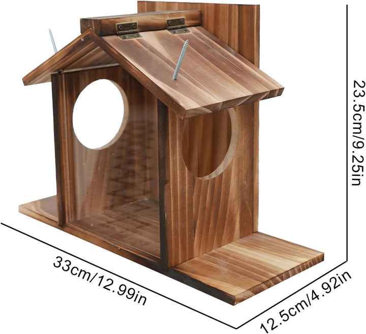 Eichhörnchen-Futterhaus, Eichhörnchen-Futterkasten | Futterhaus für Eichhörnchen aus,Grosse Futterbo